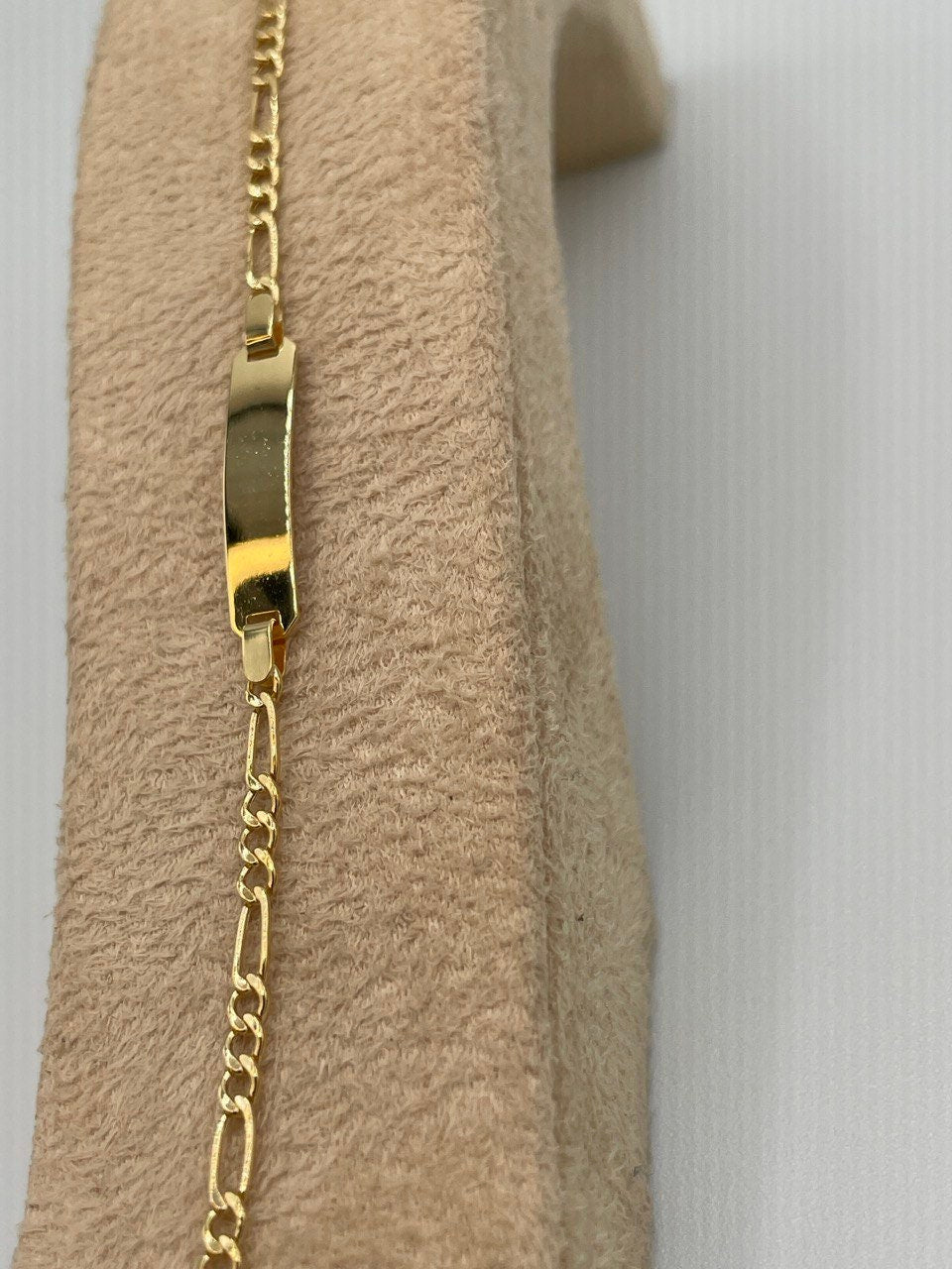 18k Solid Gold Figaro Bracelet, Yellow 18K Gold Figaro Links Bracelet,2.5mm Thick Real Gold Figaro Bracelet for Men/Women,Gifts for Him/Her!