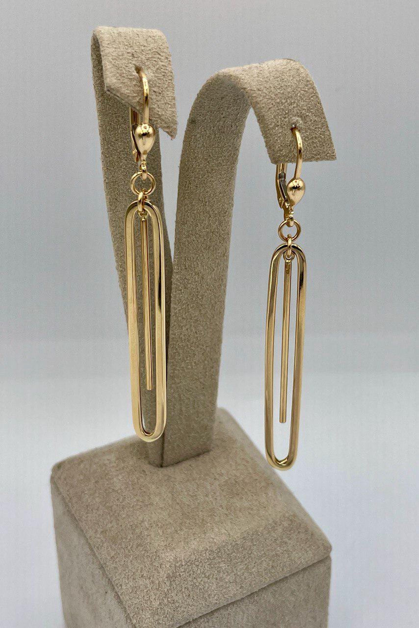 18k Gold Hoop Earrings Extravaganza: Unveiling Hoop Earrings - Elevate Your Style with Bold Sophistication,Real Gold Women/Girl