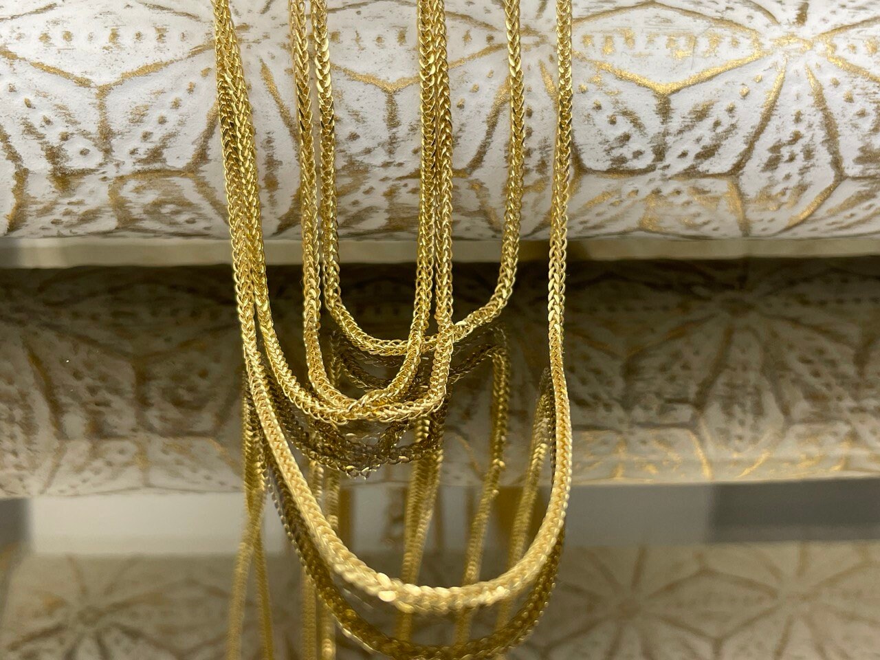 18K GOLD FRANCO (1.5mm), Real Gold ,Christmas Gift, Birthday Gift, For Her, For Him, Girlfriend Gift, Boyfriend Gift, Franco Chain Gold.