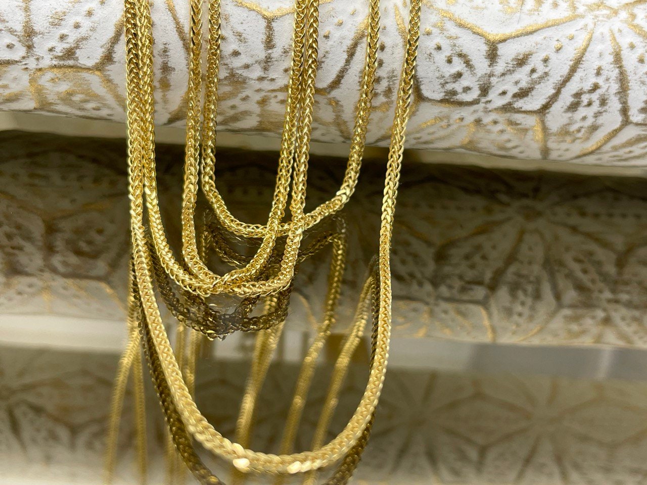 18K GOLD FRANCO (1.5mm), Real Gold ,Christmas Gift, Birthday Gift, For Her, For Him, Girlfriend Gift, Boyfriend Gift, Franco Chain Gold.