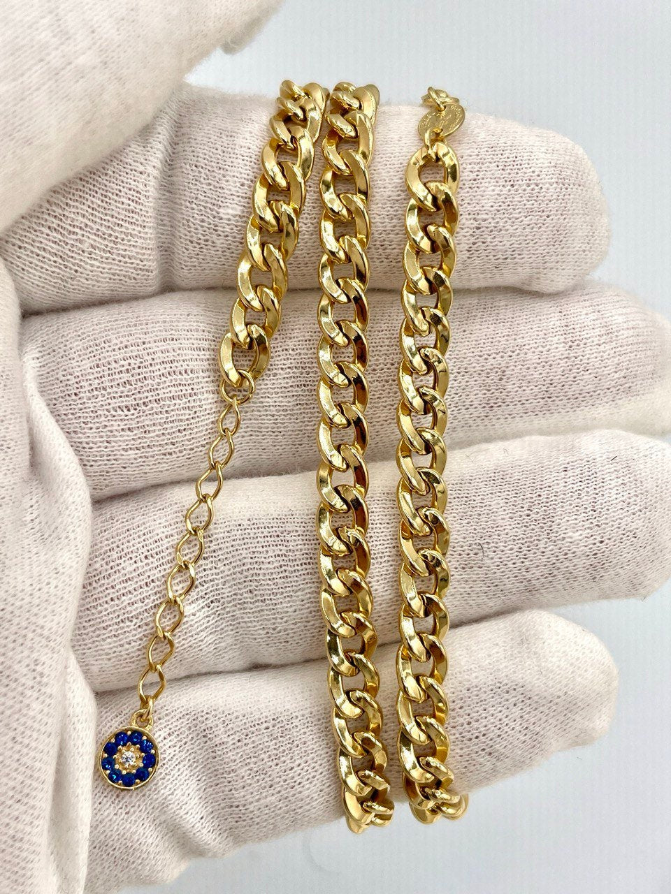 18K GOLD CURB(5.7mm) NECKLACE,Real Gold,Yellow Gold,Birthday Gift,Partner Gift,Wedding Gift,Anniversary Gift,For Her,For Him,Gift For Mom.