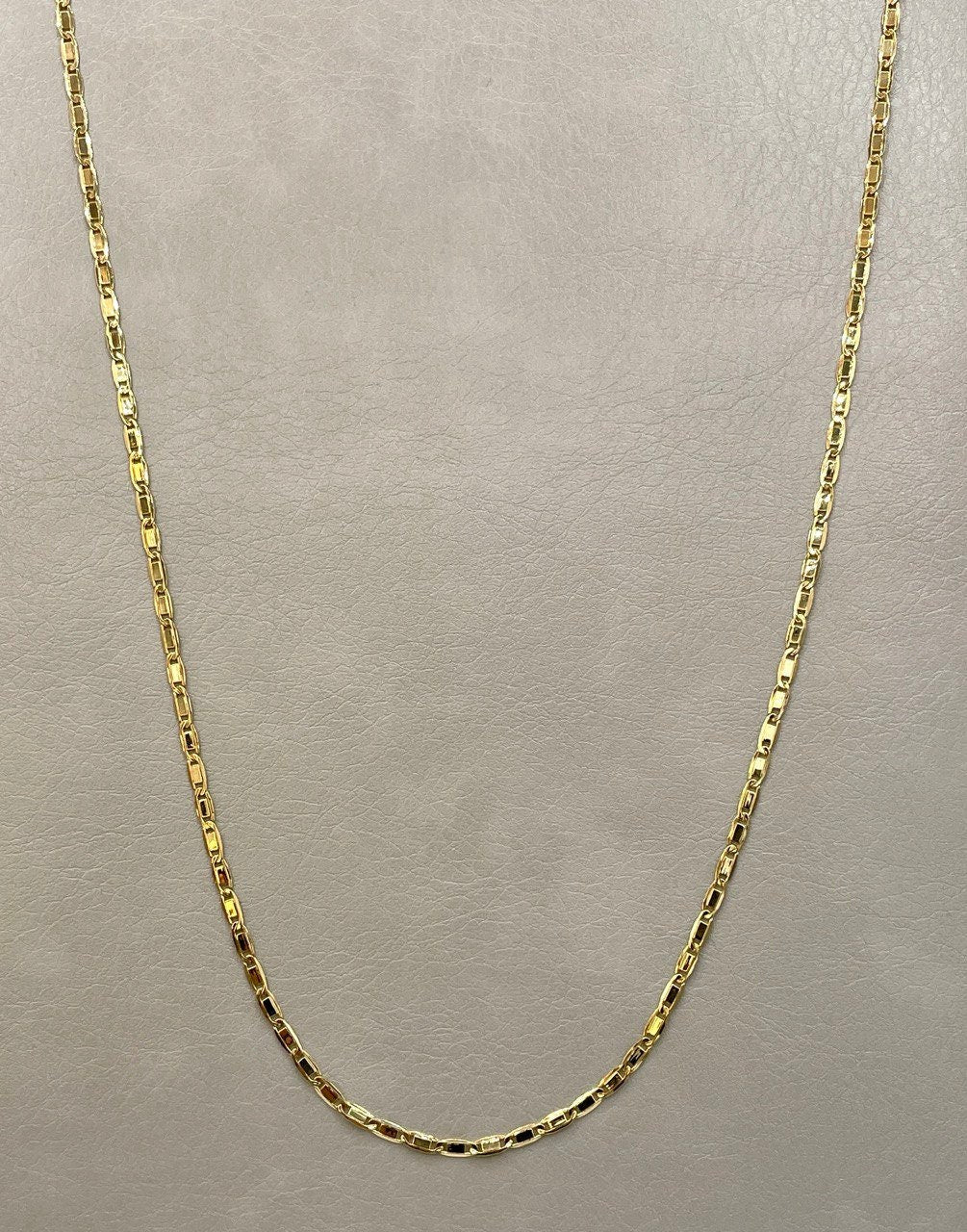 14k Gold ANCHOR CHAIN Necklace,3mm ,Mariner chain Active, 14k Real Gold chain, 14k Gold Mariner necklace ,gift necklace, Christmas Gift
