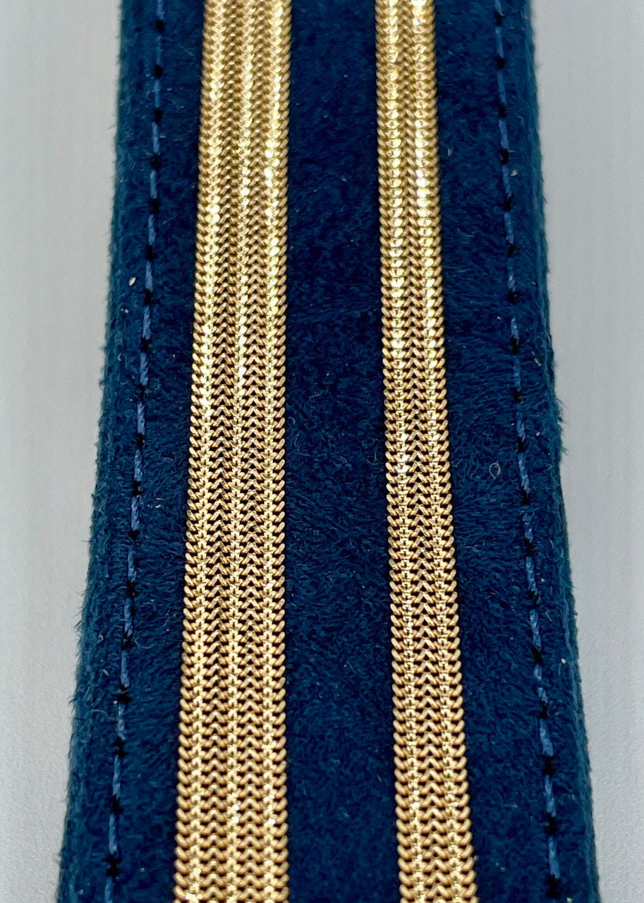 18K Yellow Gold Bismarck Chain Bracelet 7.5” Length | Genuine 18k Gold Bismarck Link Chain Bracelet | Gold Bracelet for Women | Gift for Her
