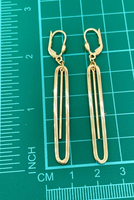 18k Gold Hoop Earrings Extravaganza: Unveiling  Hoop Earrings - Elevate Your Style with Bold Sophistication,Real Gold Women/Girl