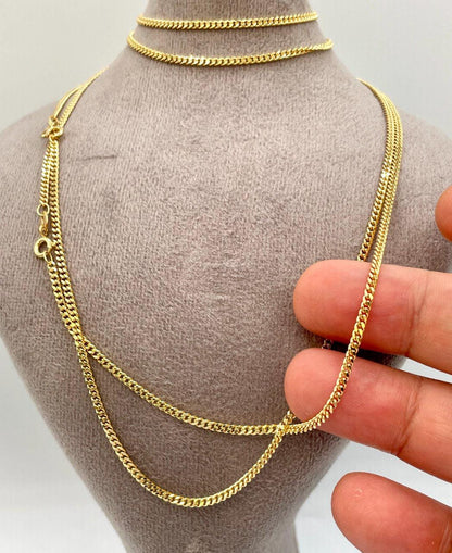 gold chain with hand 